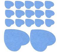 CANIGHT Pad Rimuovi Smalto Cuore in Cellulosa Morbida 200 Pezzi per Unghie in Gel e Pulizia Professionale Salone e Viaggio