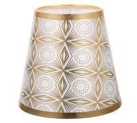 CANIGHT Paralume per Decorazione Design ed Protezione Semplice per Creativo da Clip Colore Oro Lampade da Terra Casa
