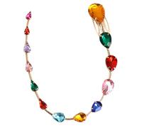 CANIGHT pettine hallowen garbo hair accessories grazia hair pin groove catena di di catene di bling fermaglio per estensione dei di cristallo lega