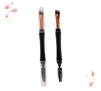 CANIGHT Pettine Per Ciglia E Pennello Cosmetico Strumento Per Trucco Pettini Professionali Manico Liscio E Superficie Morbida Per Forniture Trucco Per Donne