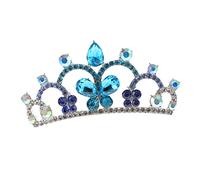 CANIGHT Principessa Per Bambine Pettine Con Strass Diademi Per Bambine Per La Festa Di Compleanno Delle Bambine
