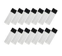 CANIGHT Set 50 Boccette da Viaggio in Vetro Riutilizzabili da 5ml, Bottiglie Cosmetiche Ricaricabili per Oli Essenziali e Make-up, per Viaggi e Spostamenti