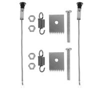 CANIGHT Set di 2 Ricambi per Legatrice Piante in Acciaio Inox Lame, Molletta e Spilli Argento, Facile da Usare Senza Danneggiare Le Piante, Accessori Pratici per Giardinaggio