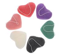 CANIGHT Spugne Esfolianti Per Viso A Forma Di Cuore Spugna Detergente Per Viso
