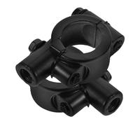CANIGHT Supporto Specchietto Moto Nero in Ferro, Base Specchietto Retrovisore per Motobike e Bicicletta, Sicurezza Posteriore, Resistente al Vento, Montaggio su Manubrio