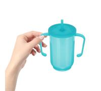 CANIGHT Tazza di Alimentazione per Anziani in Plastica Beccuccio Rotante e Design Ergonomico per Pazienti Disfagia e Uso Quotidiano di Acqua o Zuppa
