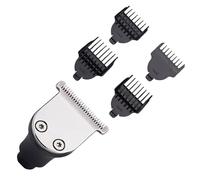 CANIGHT Testina di Ricambio in Metallo per Rasoio Regolabarba Uomo, Pettini per Barba 4 Pezzi, Accessori Tagliabarba Compatibili Rasoi Elettrici a Tre Testine, Uso Professionale