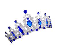 CANIGHT Tiara Di Quinceanera Rossa Regina Della Regina Del Cuore Costume Da Regina Di Laurea Costume Da Sposa Principessa Copricapo Da Sposa Strass