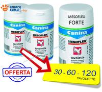 Canina MESOFLEX FORTE → 30 / 60 / 120 Tavolette - Integratore per Articolazioni
