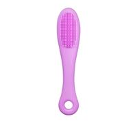 Canine Digit Scrub - Animal Mouth Purifier Rubber Tool Cavity Set Elastomer Applicator Home Companion Routine | Microfiber Ionized Sterilizer Brushless Scrubbing Assist Solution Compact Handheld