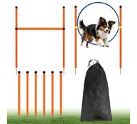 Canine Training Gear, Obstacle Course Tunnel, 70.87x21.65x21.65 Inch Sport Pack with Foldable Design, Polyester Play System with Easy Setup, Home Accessories for Beach Field Recreation Summer Activity