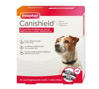 CANISHIELD S/M 48 CM (2 pezzi) - Collare per la protezione completa contro pulci, zecche e flebotomi nei cani piccoli e di media taglia