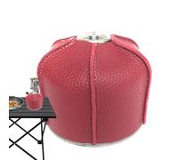 Canister Case - PU Leather Stove Storage Protector, Decorative Protective Case for Cooking Stove | Home, Kitchen, Women, Outdoor, Camping, Durable, Portable, Stylish, Heat Resistant, Travel, Cooking A