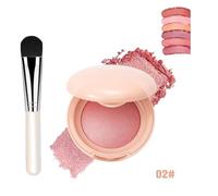 Canknown Bloom Up Baked Highlighting Blush, SoftPinch Glitter Powder Blush, Rare Beauty SoftPinch Luminous Powder Blushs Hope, Finitura naturale, Illuminante, per tutte le carnagioni (02#)