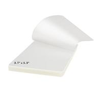 CANLENPK Laminazione Termica Sacchetti 9,7 x 13,5 cm, Spessore 4 mil per Biglietti Visita Fogli Laminazione Plastica Trasparente Carta Fotografica, Badge D'identità, Biglietti Visita (100 pezzi)