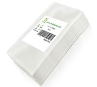 CANLENPK Sacchetti Per Sottovuoto, 7 x 10 cm/ 2.7 x 4 Pollice, Pretagliati,Conservare Alimenti, Snack, Frutta e Frutta Secca, Bollire a Vapore e Congelare, Uso Domestico Commerciale (100 Pezzi)