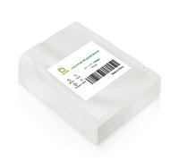 CANLENPK - Sacchetti sigillabili per sottovuoto, 13 x 18 cm, piccoli sacchetti sigillabili per alimenti, snack, frutta, noci, tè, biscotti, fagioli per bollire il vapore e il congelatore, sacchetti