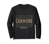 Canmore Canada Vintage Maglia a Manica