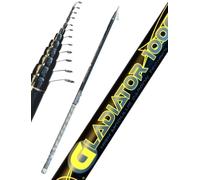 Canna Bolognese 10 Metri Azione Punta Pesca Mare Spigola Gladiator