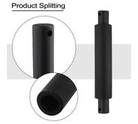 Canna contenitore nero per fondi caffè un must per gli amanti del caffè