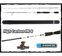 canna crack-1 spinning carbonio pesca trota cavedano spigola black bass luccio