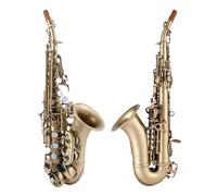 Canna Curva Piccola Per Sassofono Saxophone In Si Bemolle Universale Per Principianti E Strumenti Professionali (Color : Antique)