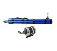 Canna Da | Attrezzo Compatto Con Design A Fionda E Mulinello,Canna Da A Catapulta Per Viaggi,Per Persico Trota Pesce Gatto Acqua Salata Acqua Riva Pontile Fiume Ruscello Stagno