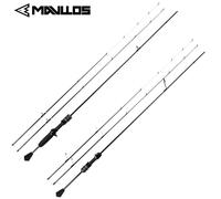 Canna da lancio Mavllos Delicacy BFS con punta UL solida esca 0,6-8 g/0,8-10 g Canna da pesca alla carpa ultraleggera in carbonio, canna da spinning per trota FO198CA