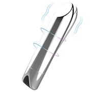 Canna da massaggio tascabile da donna per il relax personale, palmare impermeabile, in silicone, palla da massaggio silenziosa, 10 velocità, giocattolo femminile morbido portatile per rilassarsi,