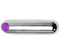 Canna da massaggio tascabile da donna per relax personale, palmare impermeabile, in silicone, silenziosa, 10 velocità, giocattolo femminile morbido portatile per rilassarsi, consegna veloce (argento1)