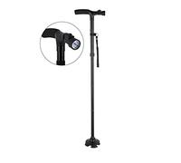 Canna da passeggio pieghevole per donne con luci a LED stampelle in alluminio 10 si ferma regolabile 84-96 cm/33-38in supporta fino a 120 kg per uomini che donne e adolescenti decorano