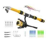 Canna da per bambini, 1,8 m, per la telescopica per innaffiare, kit per pesci per principianti, set di pesci giovani, immagazzinaggio, kit di attrezzi per bambini