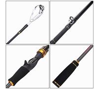 Canna da pesca 1.8m 2.1m .4m Casting Canne da pesca con fibra di carbonio a 24 tonnellate in Ultimo sedile per bobine serpentine