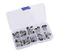 Canna da Pesca, 54 Pezzi Guide per la Pesca in Metallo Guida SUGGERIMENTO Anelli PIGHT PESCIA Accessori Accessori Kit