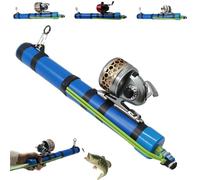 Canna da pesca a catapulta, attrezzi portatili per la pesca con esche artificiali, attrezzi professionali per la pesca con esche artificiali (Bronze)