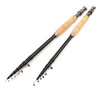 Canna da pesca a mosca retrattile,canna da pesca a mosca,asta telescopica portatile,fibra di carbonio in fibra di peso elementare 5#6#7#Asta di trota a scatto a scatto a scatto 2.1m 2.4m 2,7m 3,0 m ZY