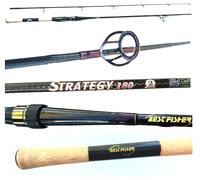 Canna da Pesca a Spinning 1.80mt 5/20g Spigola Trota Black Bass Luccio
