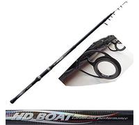 canna da pesca bolentino barca mare mt. 2,40 orate saraghi mormore tanute piombo gr. 80-150
