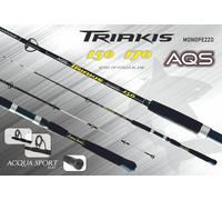 CANNA DA PESCA BOLENTINO TRIAKIS AQS MONOPEZZO BARCA SUGARELLI PAGELLI TRAINA