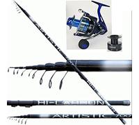 Canna Da Pesca Bolognese Mare Lago Fiume Passata Metri 7-8 - 9 Con Mulinello (metri 9 + mulinello)