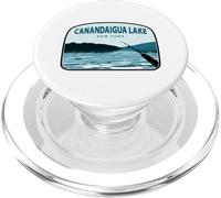 Canna da pesca Canandaigua Lake PopSockets PopGrip per MagSafe