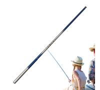Canna da pesca, canna da pesca compatta per acqua salata e acqua , set di precisione per viaggiare, con design compatto per uomini, per gite di pesca al lago e fiume, per pesce