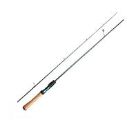 Canna Da Pesca Canna da pesca con punta UL solida esca 0,6-8 g linea 2-6 libbre canna da spinning ultraleggera veloce for trota Fishing Rod (Color : Spinning, Size : 1.8m)