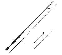 Canna da Pesca, Canna da Pesca Mare 1.8M 2.1M for Canne 4-21g Lure Peso Manico in Fibra di Carbonio di richiamo di Baitcasting Canna da for Canna da Pesca(C Spinning Rod,2.1 m)