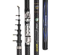 Canna da Pesca,Canna da Pesca Spinning 6.3.0M, 5.4M, 4.5M, 2.7 telescopica canna da pesca in carbonio ultra ultra hard rock regolabile asta del mare della luce di pesca Canne Surf canna da pesca(5.4 m