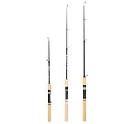 Canna da Pesca,Canna da Pesca Spinning 60 80 100CM Mini telescopica canna da pesca su ghiaccio portatile Carbon Fiber fiume gamberetti Carp Fishing Pole Inverno Canna da pesca Tackle Pesca(100cm)