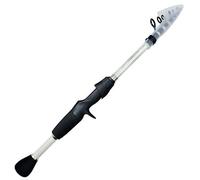Canna da Pesca Canna da pesca telescopica 1,6/1,8/2,1/2,4 m lancio in fibra di carbonio ad alta densità leggera for stagni e bacini artificiali(White Cast Rod,1.6m)