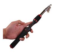 Canna da Pesca,Canna da Pesca Telescopica Asta di Pesce Ultra Breve Mini Piccola Strada Sarchor Tailor Telescoped Road Asia 竿 Porta Portafoglio(1.8)