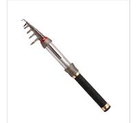 Canna da Pesca,Canna da Pesca Telescopica Il Mini palo telescopico può Essere utilizzato in Una varietà di posti a 1,5 m - 3,6 Corti e Forti(Light Grey,1.8 m)