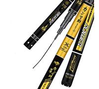 Canna Da Pesca,Canne Da Pesca Palo da pesca a mano in fibra di carbonio Superhard 3.6m / 3,9 m / 4,5m / 5.4m / 6.3m / 7.2m / 8m / 9m / 10m / 8m / 9m / 10m Super Light Stream Rod Telescopic Pesca(3.6M)